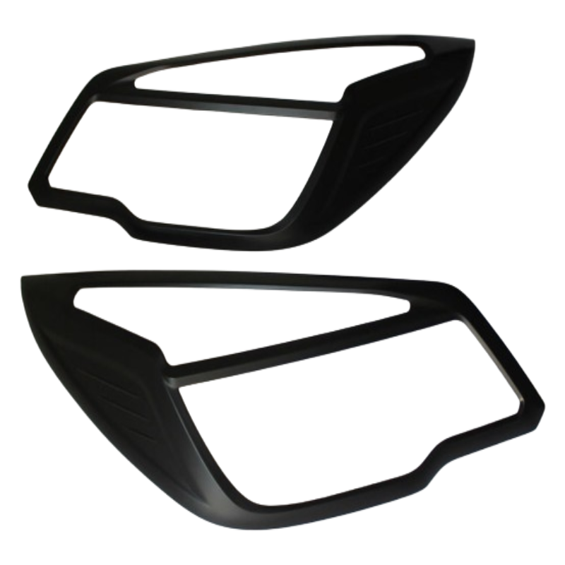 Headlight Covers Holden Colorado 2012-2016 Matte Black