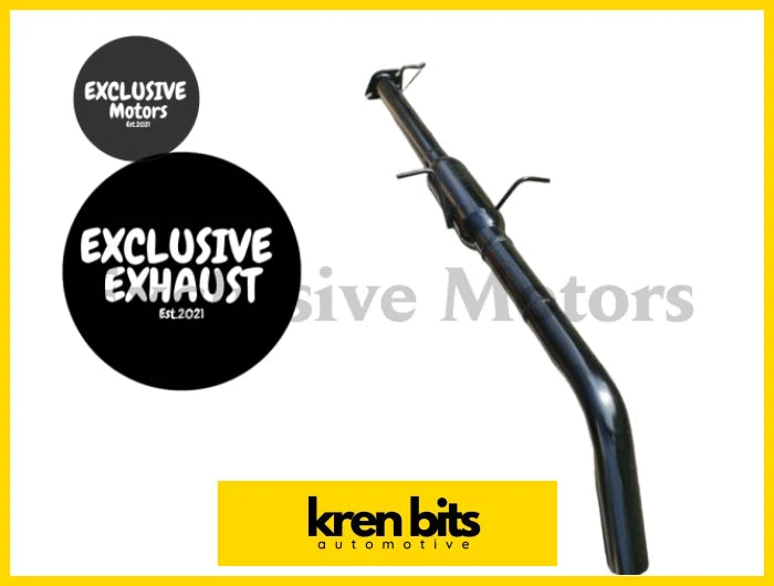 2.5’’ Diff Dump w Muffler to suit Holden Rodeo RA 4J 2003-2008