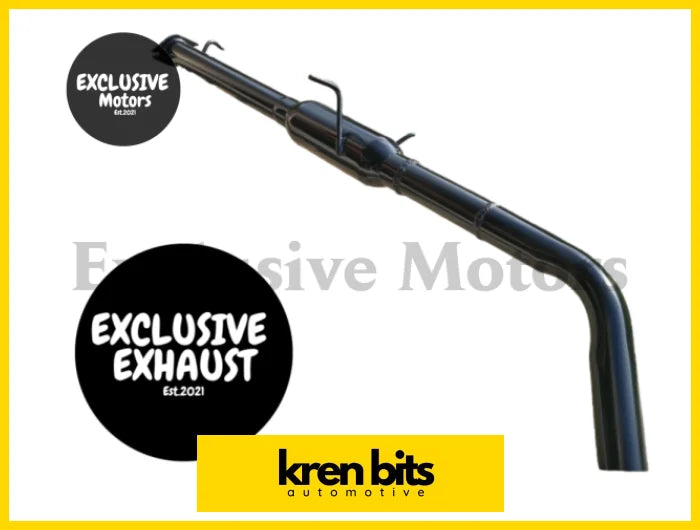 2.5’’ Diff Dump w Muffler to suit Holden Rodeo RA 4J 2003-2008