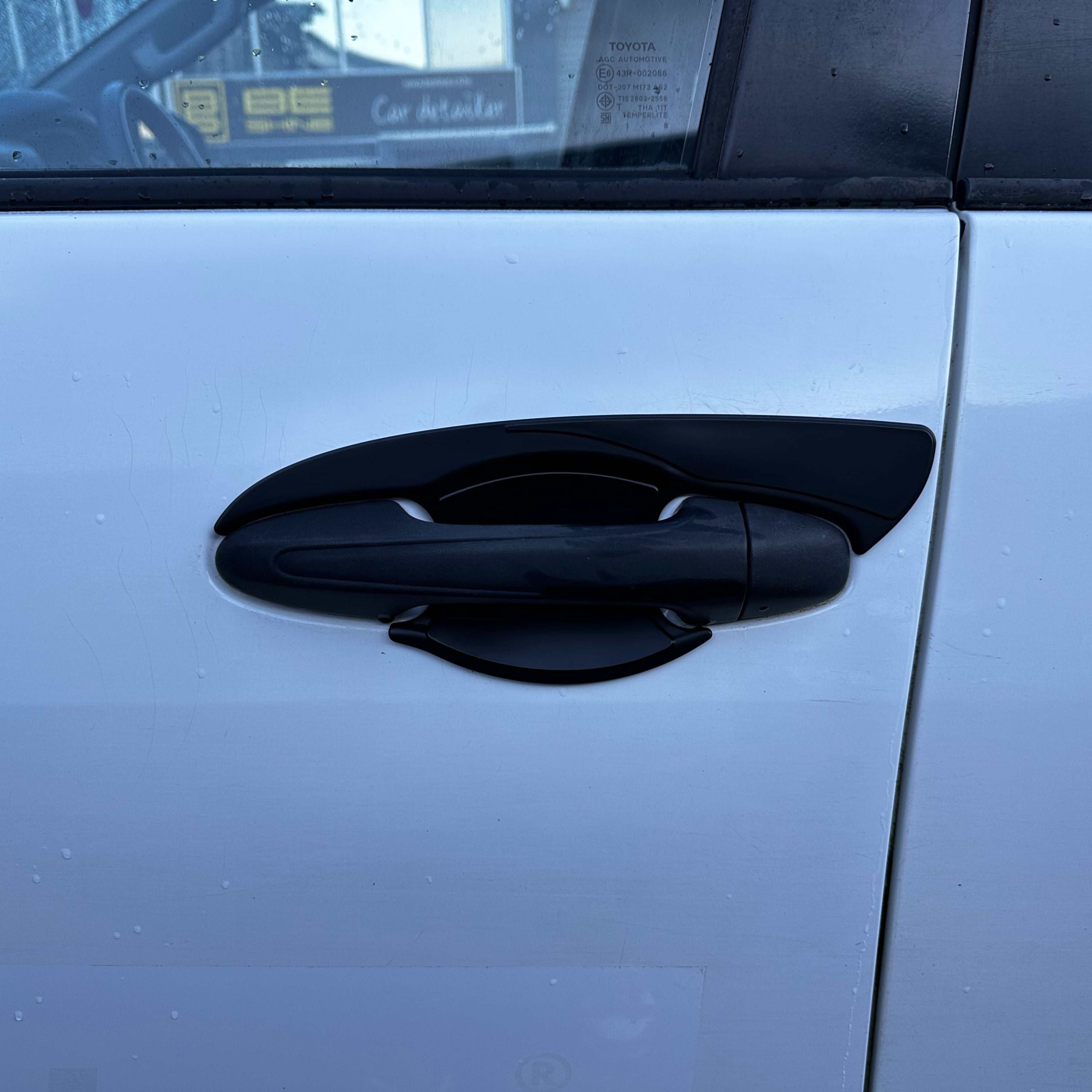 Door Bowl Inserts Toyota Hilux 2015-2020 Matte Black