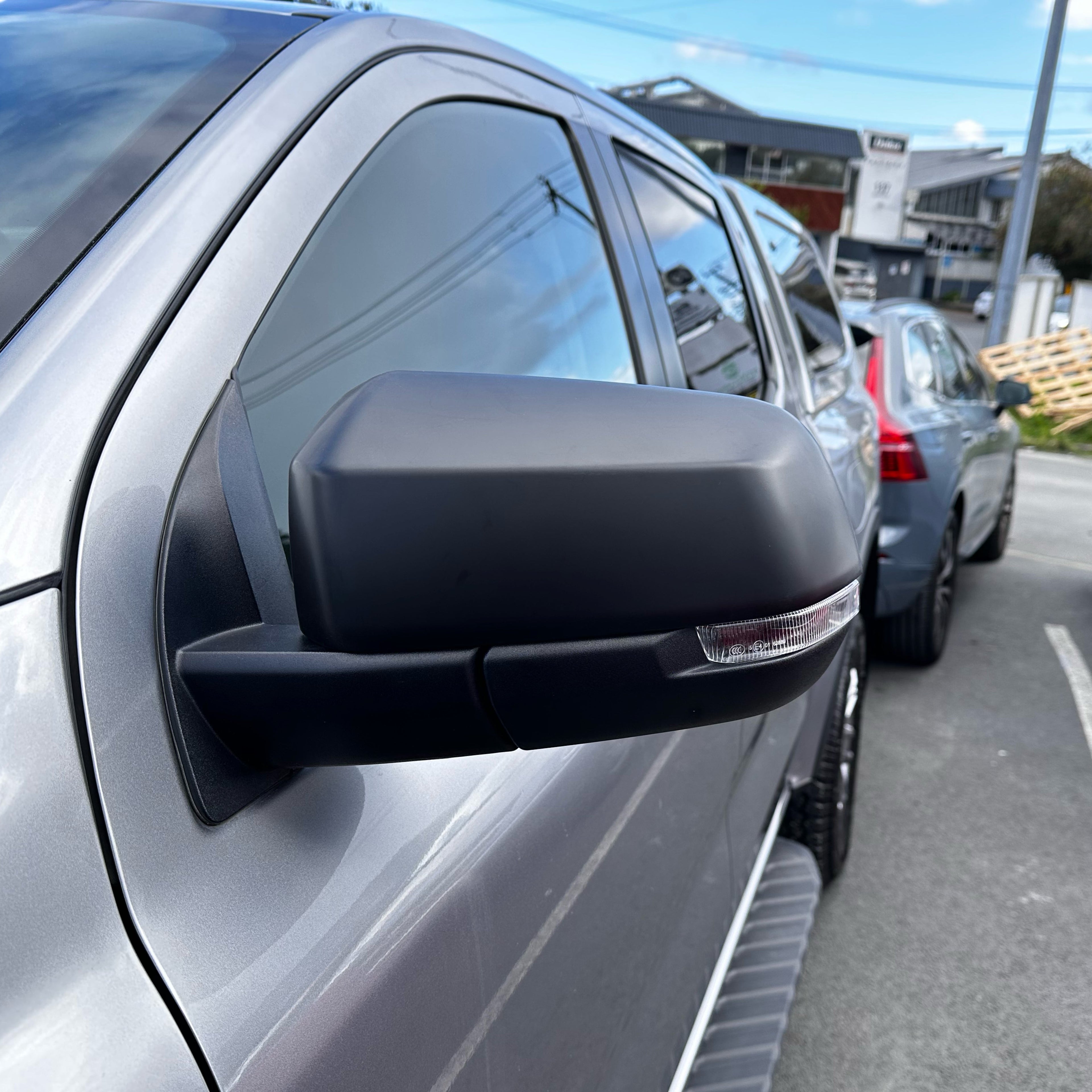 Mirror Covers Ford Ranger 2022+ New Ranger Matte black/Everest 2022+ New Everest