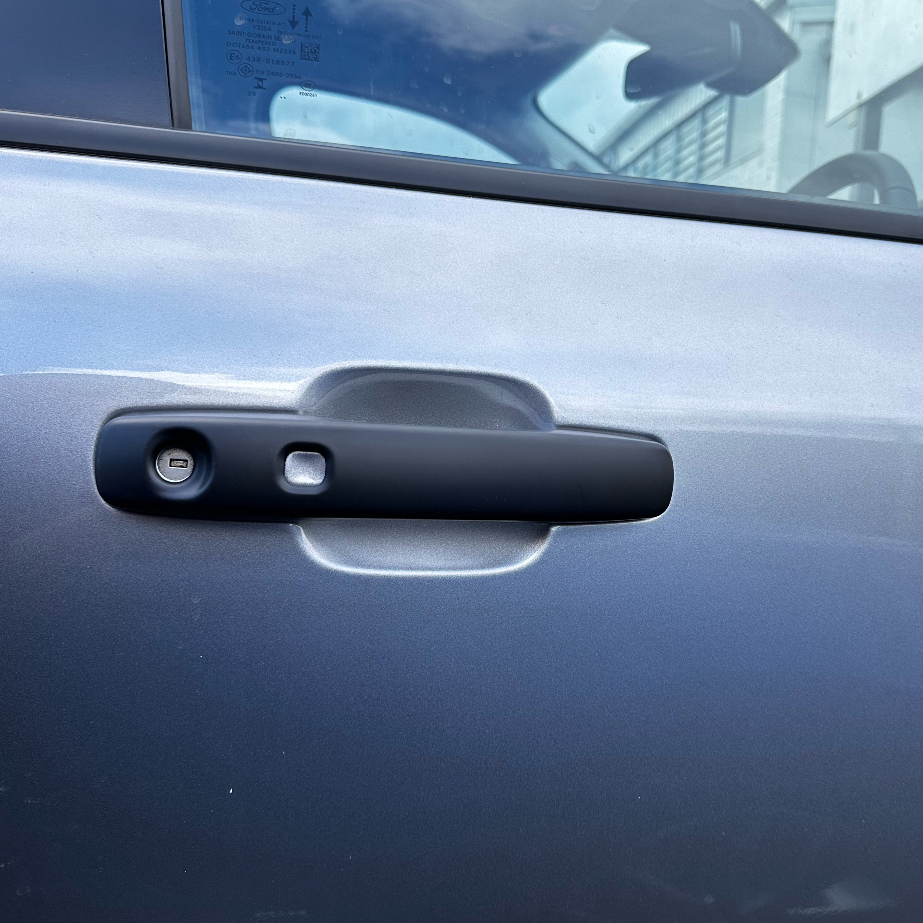 Door Handle Covers Ford Ranger 2022+ New Ranger Matte black