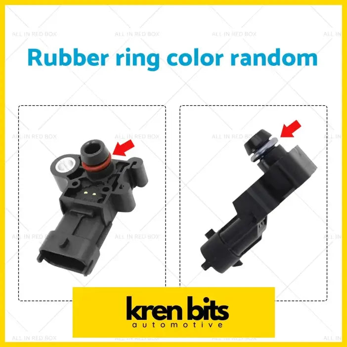 3 Bar Boost Pressure Map Sensor Suitable for Ford Ranger PX Everest - Air & Fuel Delivery>Air Intake Sensors