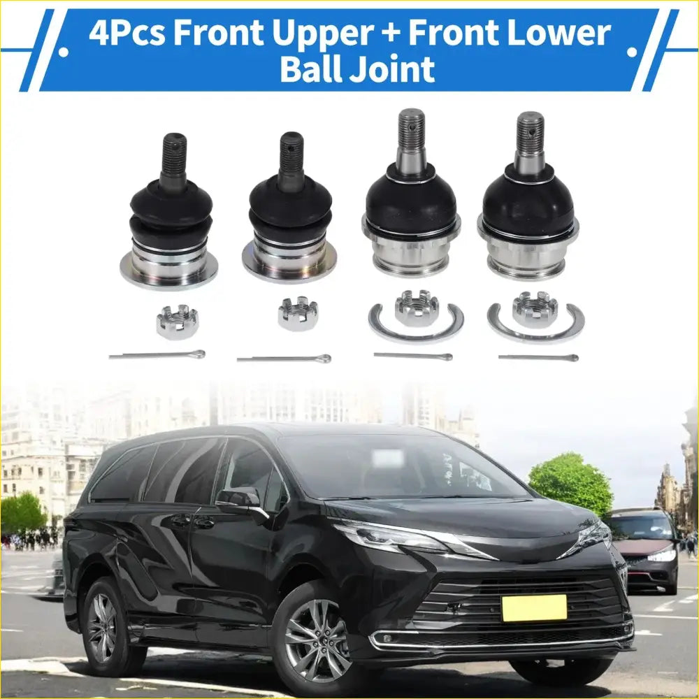 4 x Front Upper & Lower Ball Joints for Toyota Tacoma (2005-2021) - Steering