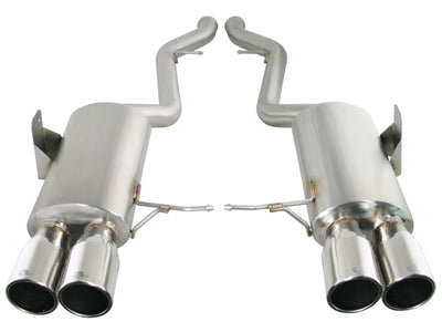aFe MACH Force-Xp 2-1/2" 304 Stainless Steel Cat-Back Exhaust System (BMW M3 E92 08-13) Polished Tips — fits BMW M3...
