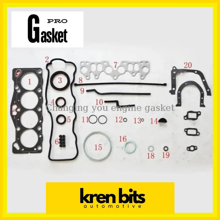 79-84 Year 2AU 2AL TOYOTA COROLLA OR TERCEL 1.3L Engine Set Engine Gasket 04111-14040 50097900 Kren Bits