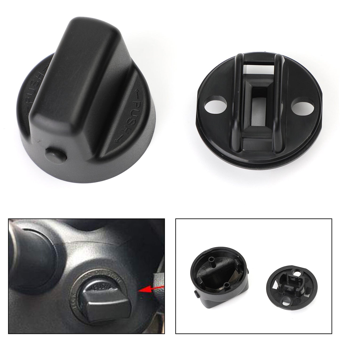 Ignition Key Knob Switch & Base for Mazda CX-7 CX-9 Speed 6 06-14
