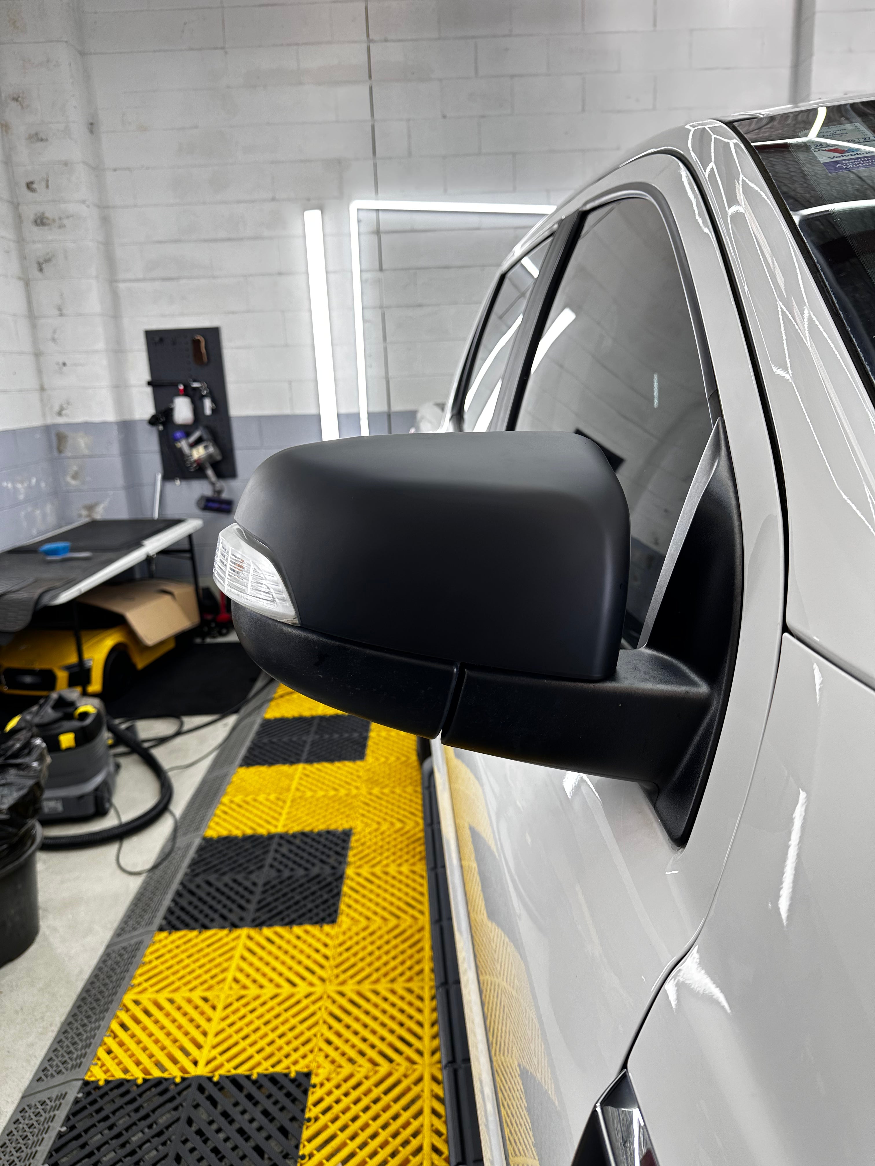 Mirror Covers Ford Ranger PX1 PX2 PX3 2012-2021 Matte Black