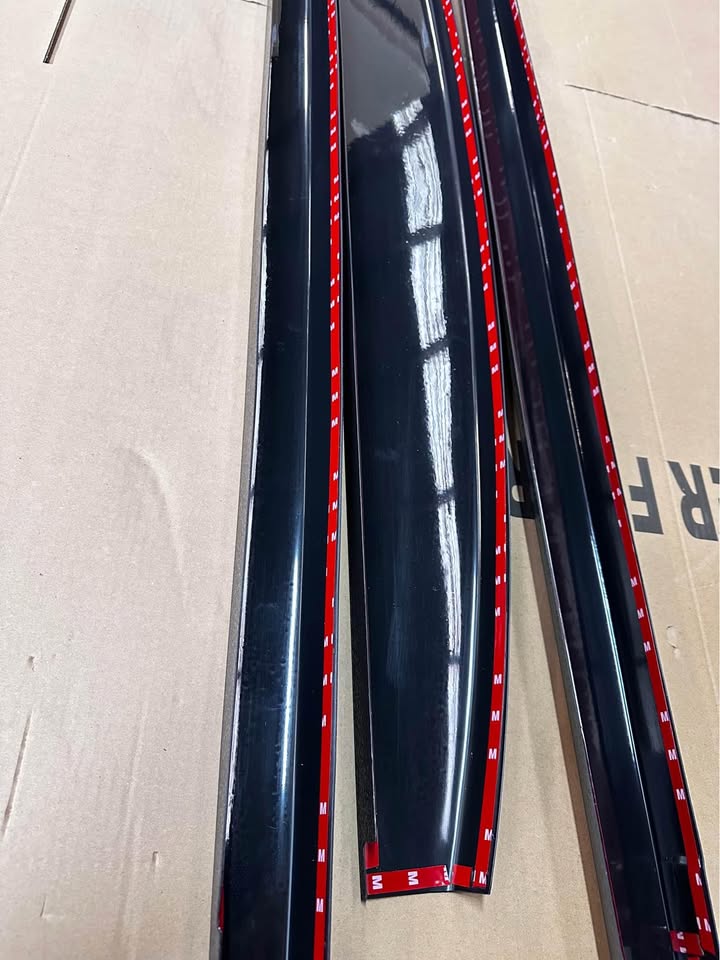 Bedside Rail Covers-3 Piece Set Isuzu D-Max 2021-2023 Textured Black