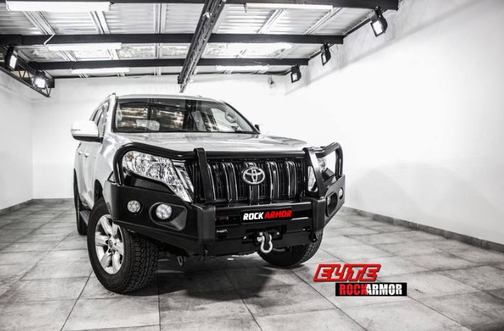 Rockarmor Elite Steel Bullbar To Suit Toyota Prado 150 Tear Drop 2013-2017