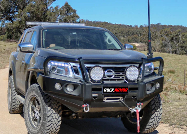 Rockarmor Elite Bullbar Frontal Combo To Suit Nissan Navara Np300