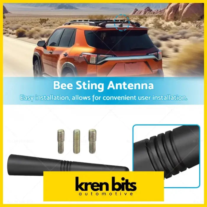 Antenna Aerial Stubby Bee Sting Suitable For Nissan Navara D40 D23 - Exterior Parts>Antennas