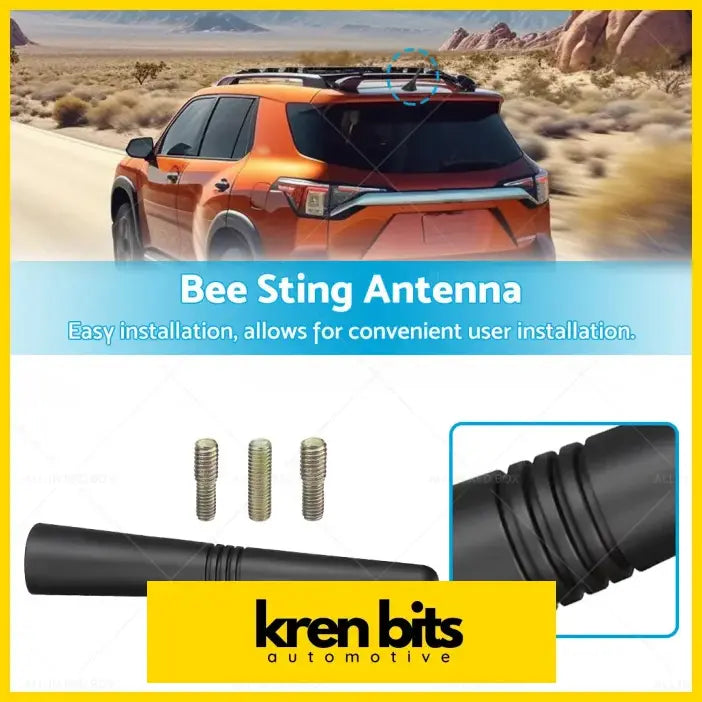 Antenna Aerial Stubby Bee Sting Suitable For Nissan Navara D40 D23 - Exterior Parts>Antennas