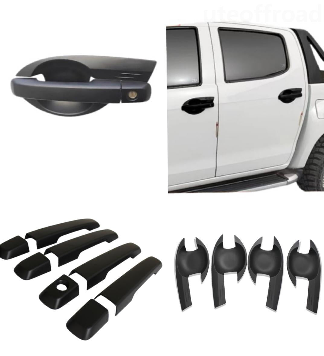 Door Handle Covers ISUZU D MAX 2012-2020 Matte Black