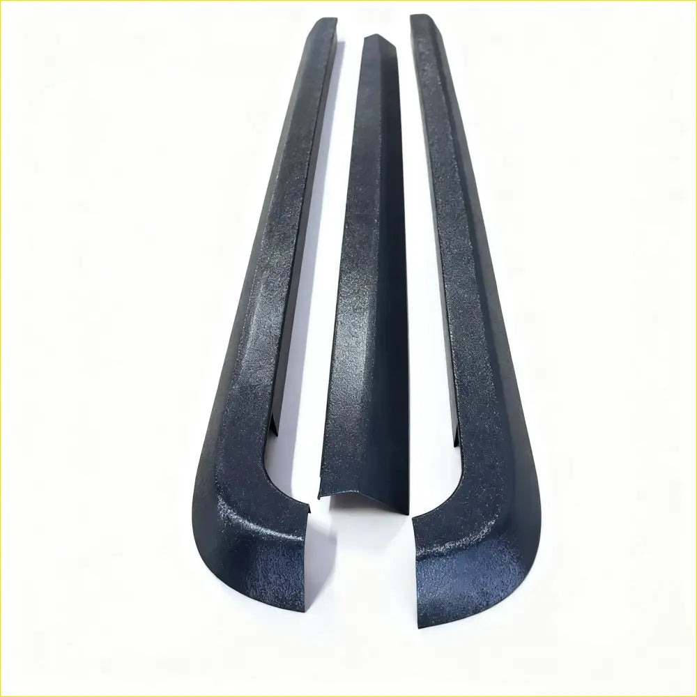 Bedside Rail Covers-3 Piece Set Isuzu D-Max 2024+ Textured Black - Tailgate cover