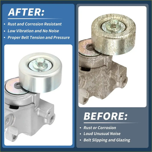 Belt Tensioner for Toyota 4Runner 2010-2018 - Durable Metal Component - Engine