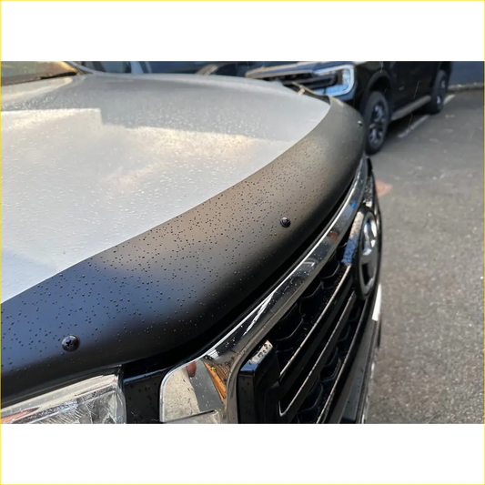 Bonnet Guard Matte Black and Monsoon Toyota Hilux 2015-2020 - Door Visor &