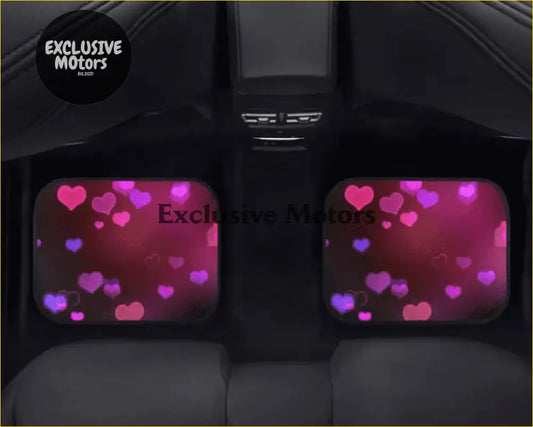 Custom Hearts Floor Mats - Interior Accessories