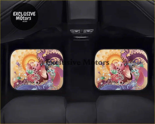Custom Koi Fish Floor Mats - Interior Accessories