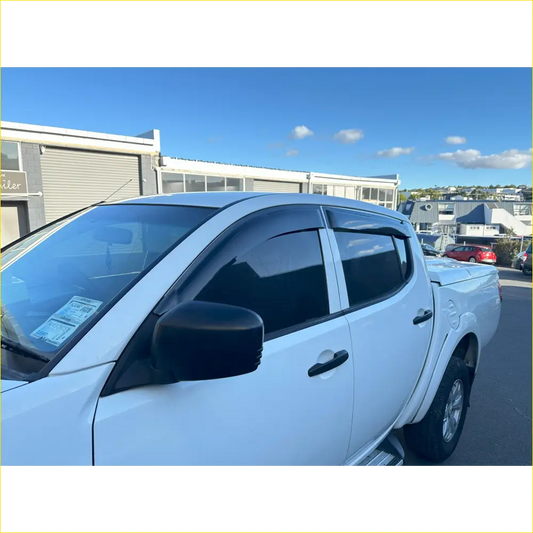 DOOR VISORS/ WINDOW MONSOONS Weather Shields Mitsubishi Triton - Monsoons