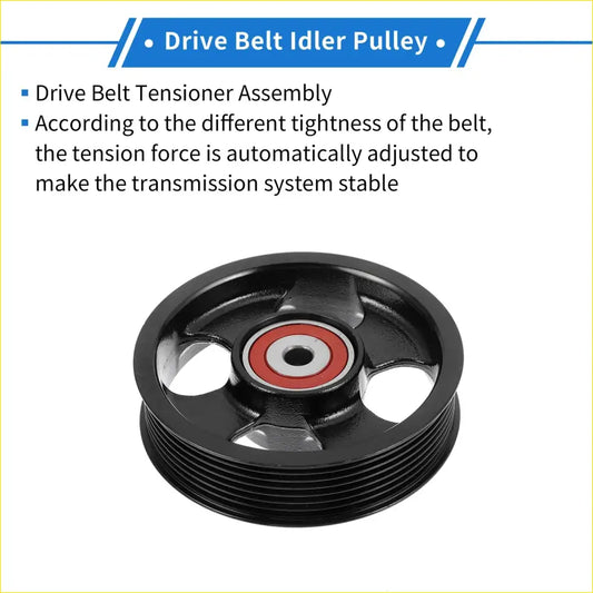 Drive Belt Idler Pulley for Toyota RAV4 (2006-2008) 1 x Quality - Engine