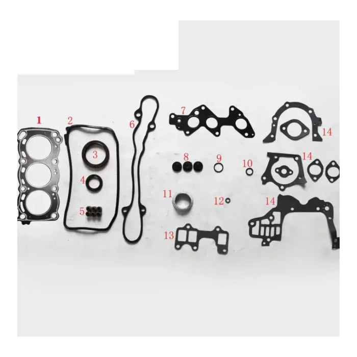 EF DAIHATSU MIRA 650/850 L200 S L500 V Engine Engine kits Engine Gasket 04111-87273-063 Kren Bits