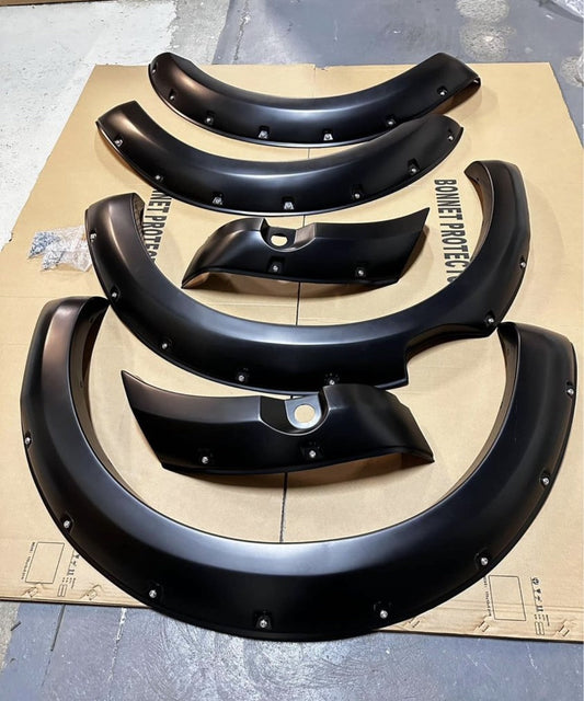 Fender Flare 6-Inch Ford Ranger PX3 2019-2021 Bolt Style Smooth Black