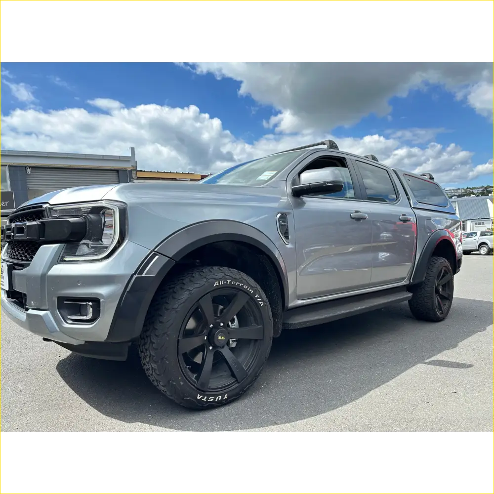 Fender Flare Ford Ranger 2022+ Sport Smooth Style Matte Black Double