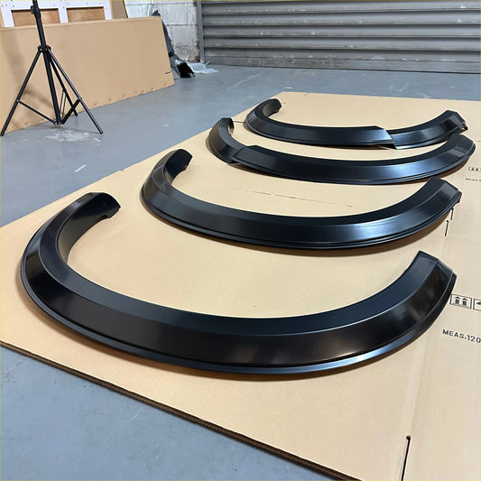 Fender Flare Isuzu D-Max 2016-2020 4-inch Smooth Style Matte Black