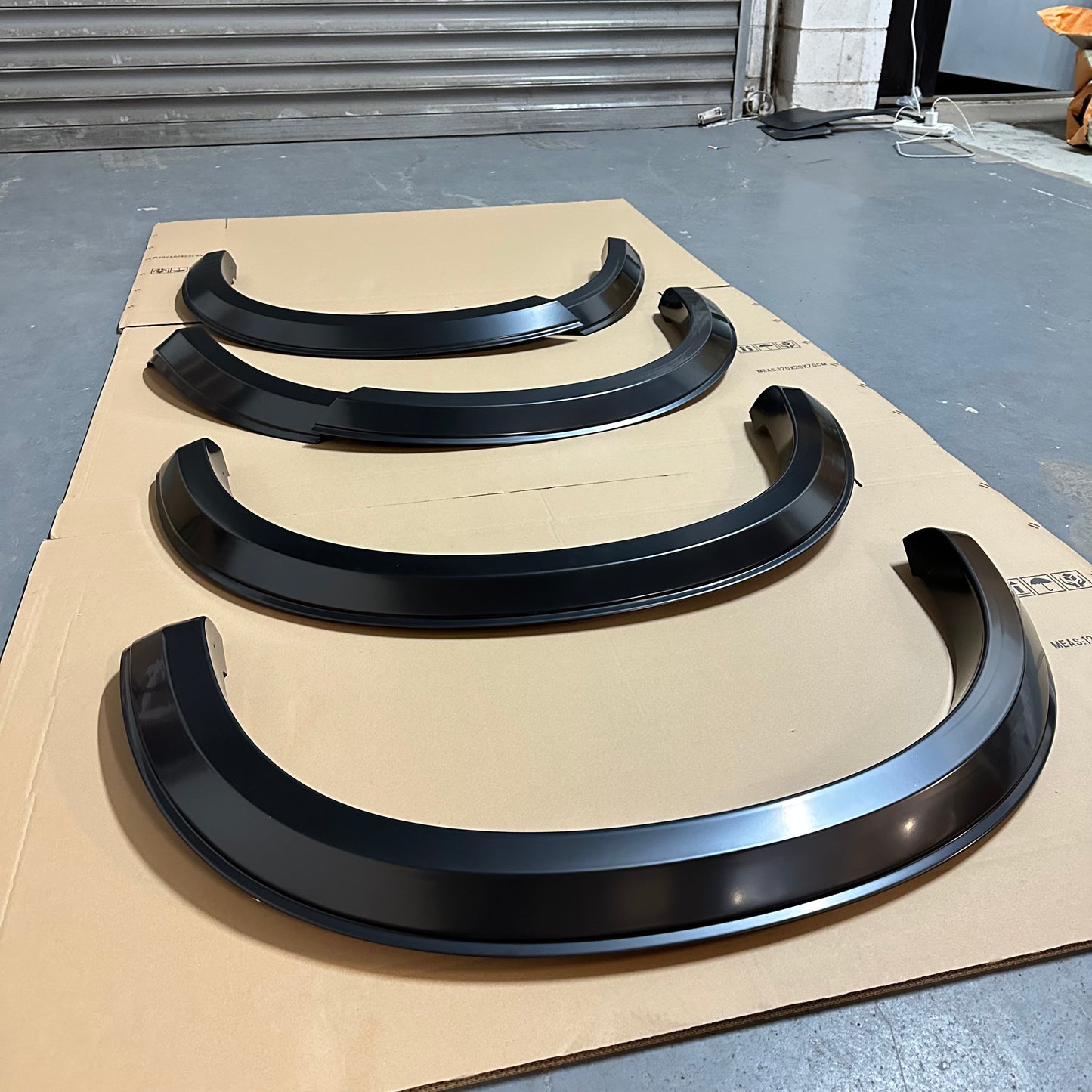 Fender Flare Isuzu D-Max 2016-2020 4-inch Smooth Style Matte Black