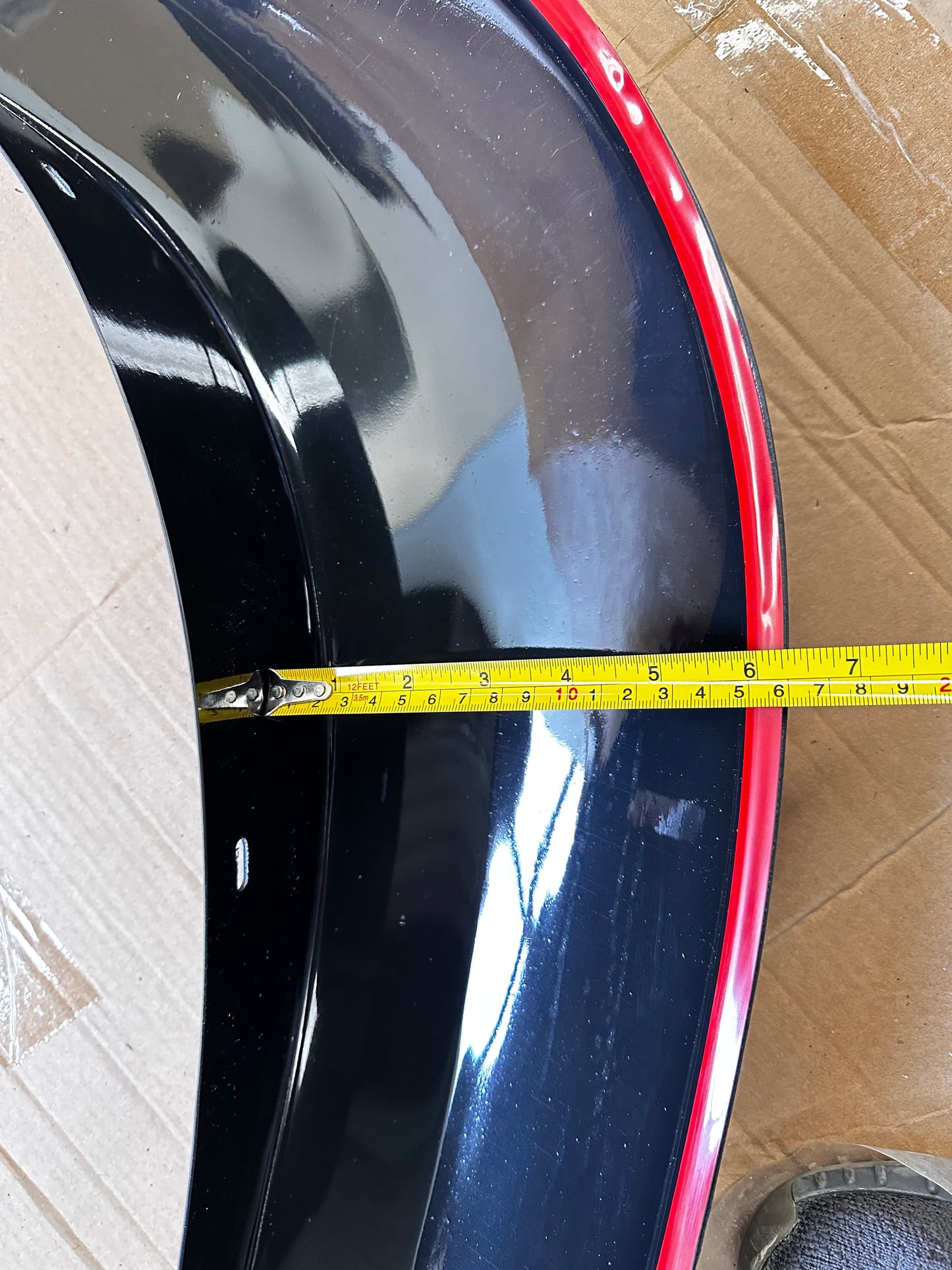 Fender Flare Mitsubishi Triton 2019-2023 Smooth Style Matte Black