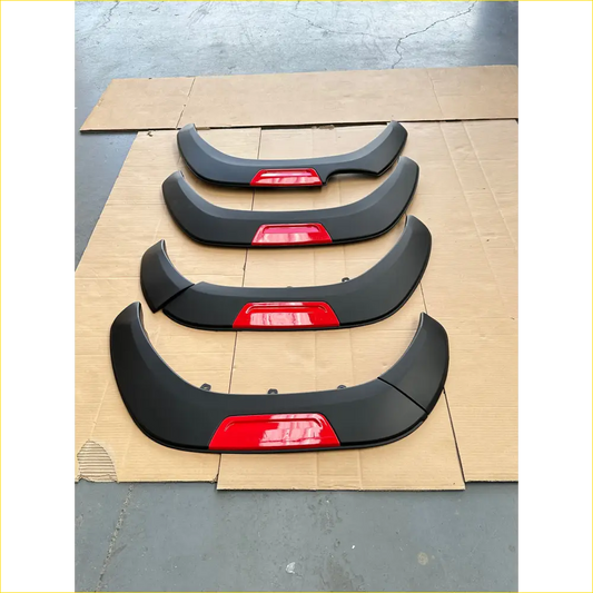Fender Flare Toyota Hilux 2015-2020 OEM Style with Red layer Surface