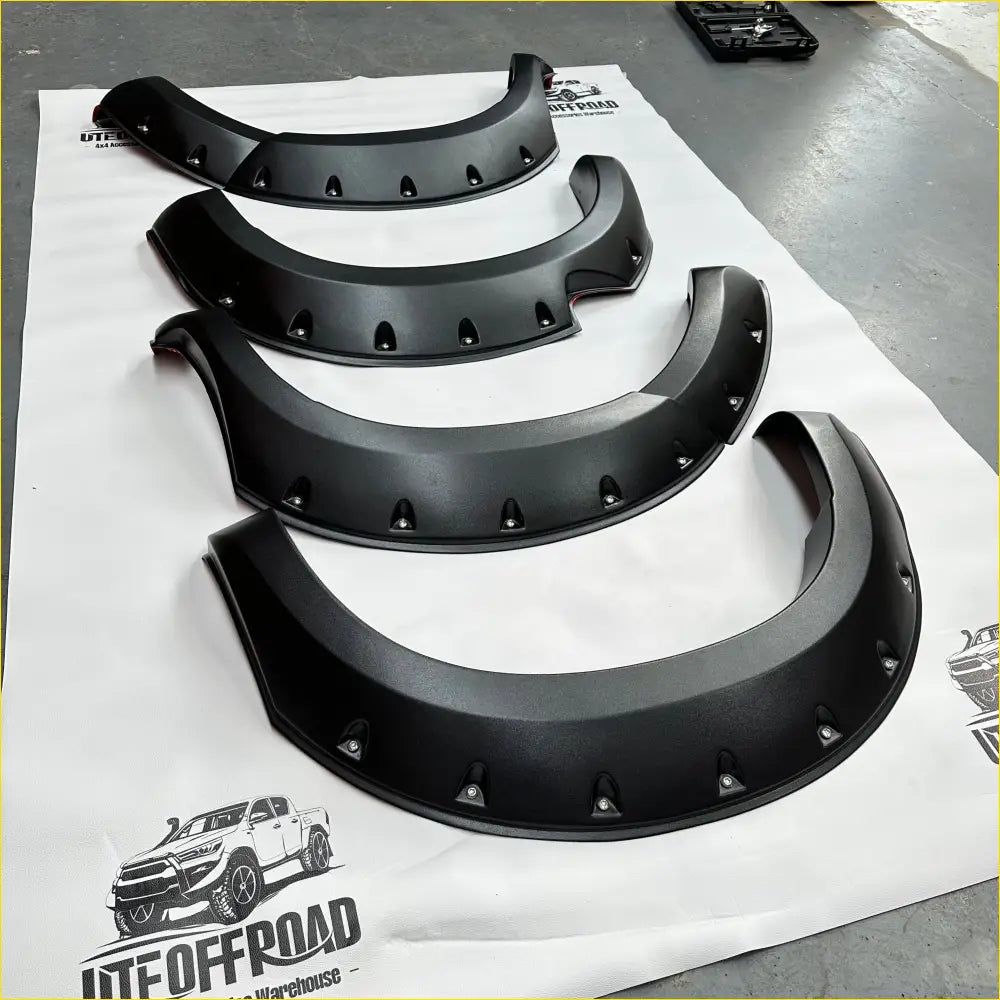 Fender Flare Toyota Hilux Vigo 2012-2015 Bolt Style Textured Black