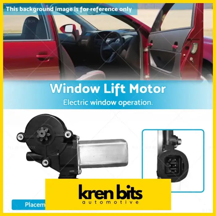 Front Right Window Lift Motor 6 Pins Suitable For Holden Colorado - Interior Parts>Window Regulators