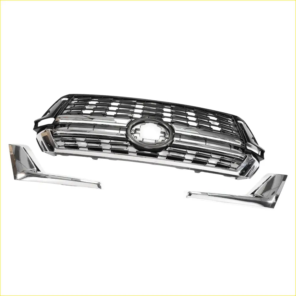 Front Upper Bonnet Bumper Grille for Toyota Land Cruiser LC200 - Exterior