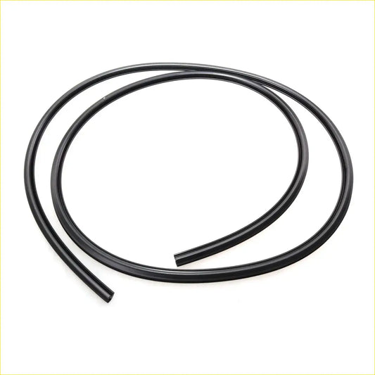 Black rubber weather stripping seal for front windshield moulding on toyota hilux ln147 ln150 ln172 rzn169 1997-2005