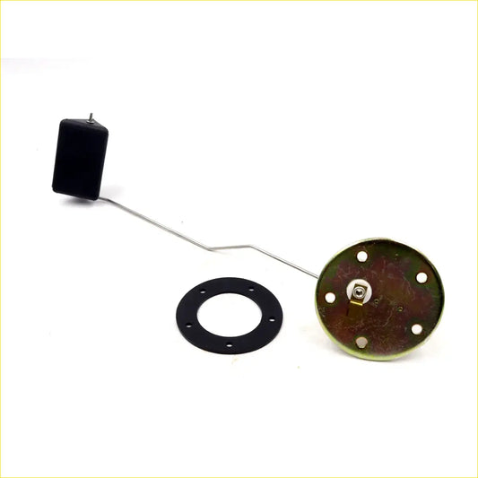 Black rectangular fuel tank gauge sending unit with metallic rod and circular base plate for toyota hilux 1972-1978