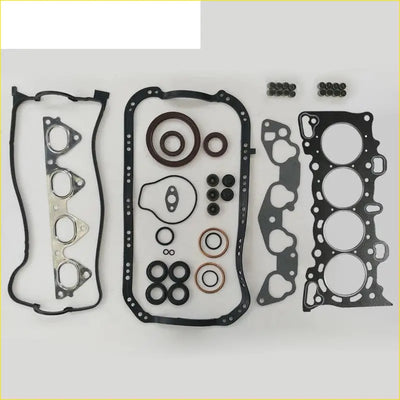 Black rubber gasket set with metal components and seals for honda civic rover 200 13 15 16 full gasket pro kit