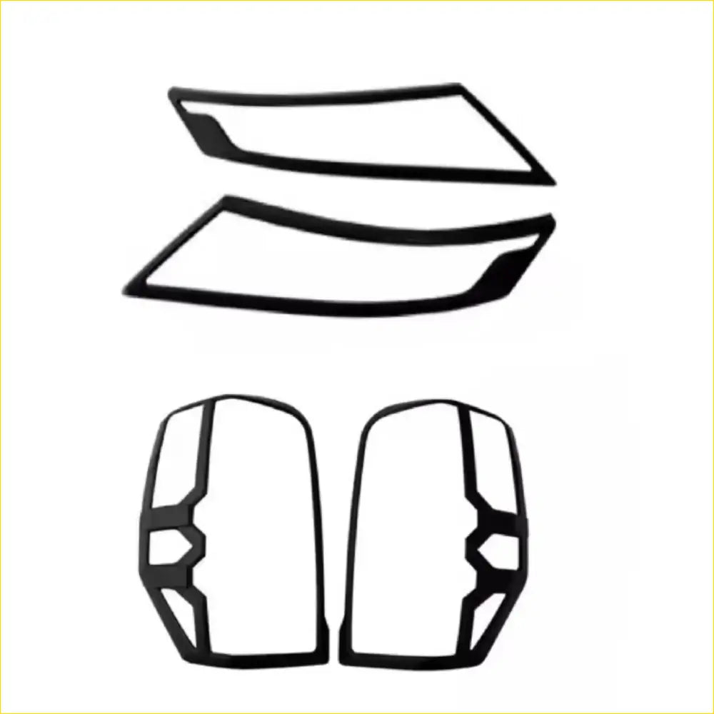 Headlight Covers and Taillight Mitsubishi Triton 2019-2023 - Plastic Trim