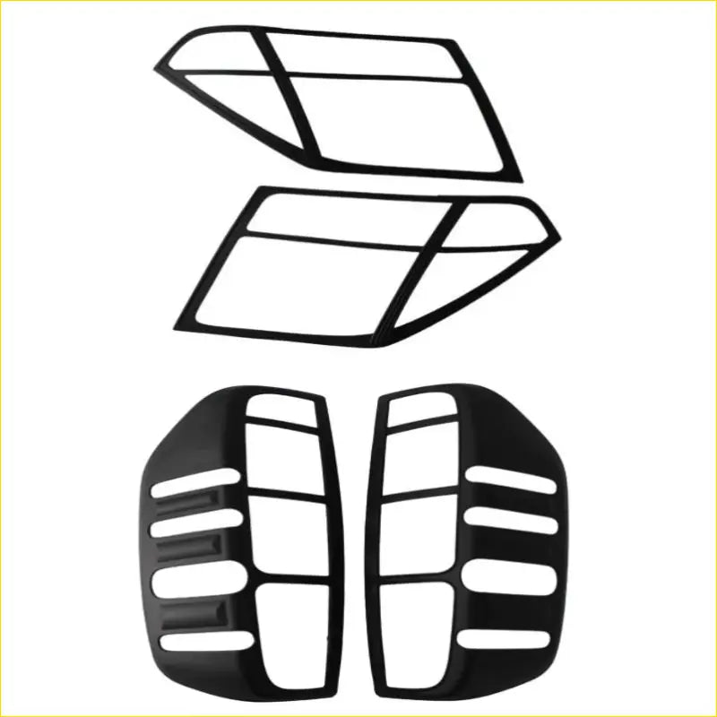 Headlight Covers and Taillight Nissan Navara D40 2005-2015 - Plastic Trim