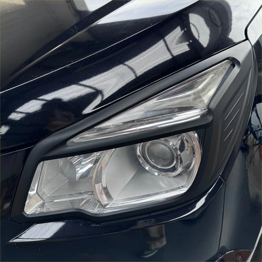 Headlight Covers Holden Colorado 2012-2016 Matte Black