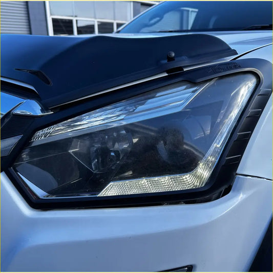 Headlight Covers ISUZU D MAX 2016-2020 Matte Black
