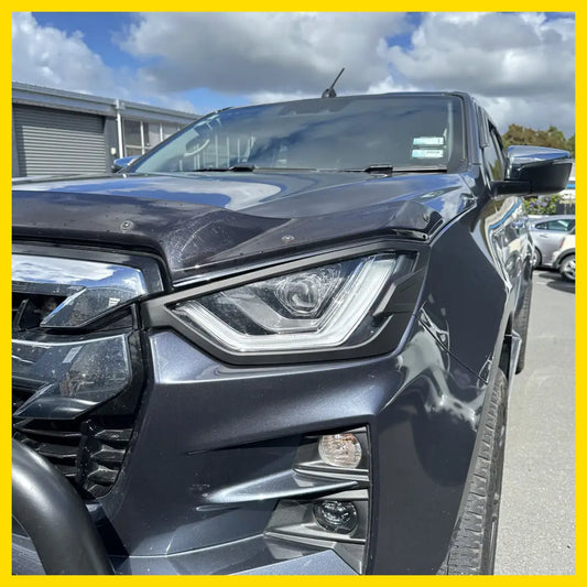 Headlight Covers ISUZU D MAX 2021-2023 Matte Black