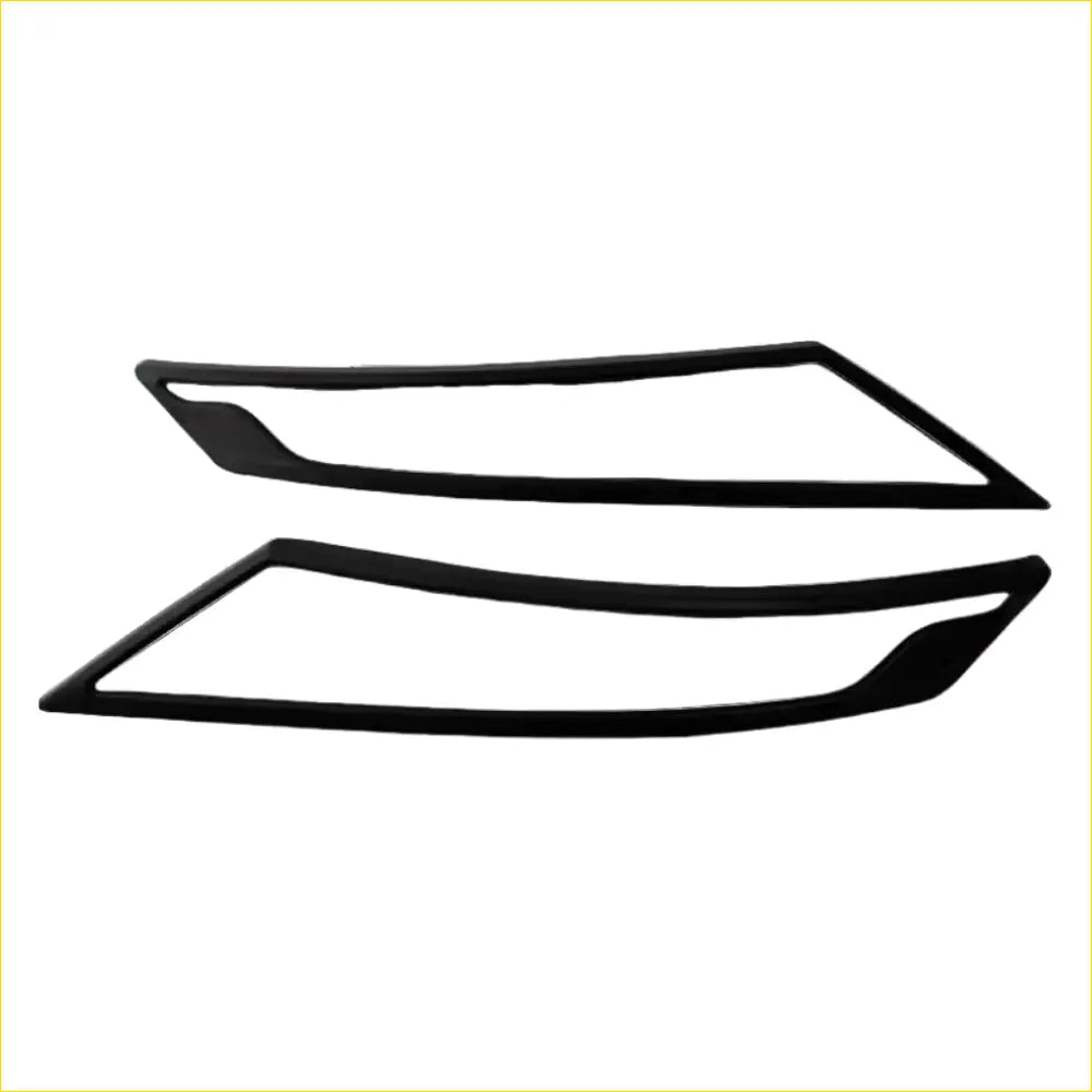 Headlight Covers Mitsubishi Triton 2019-2023 Matte black - Plastic Trim