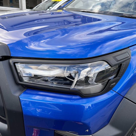 Headlight Covers Toyota Hilux 2021-2025 SR/SR5/SR5 Cruiser