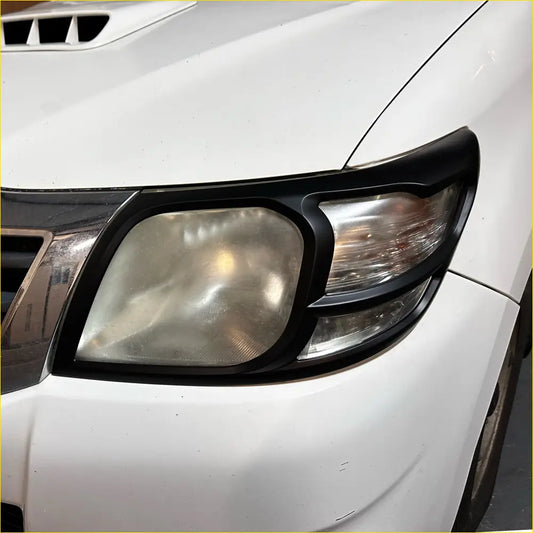 Headlight Covers Toyota Vigo 2012-2015 Matte Black