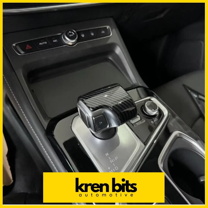 Isuzu D-Max 2023 Carbon Fibre Gear Knob Cover Kren Bits