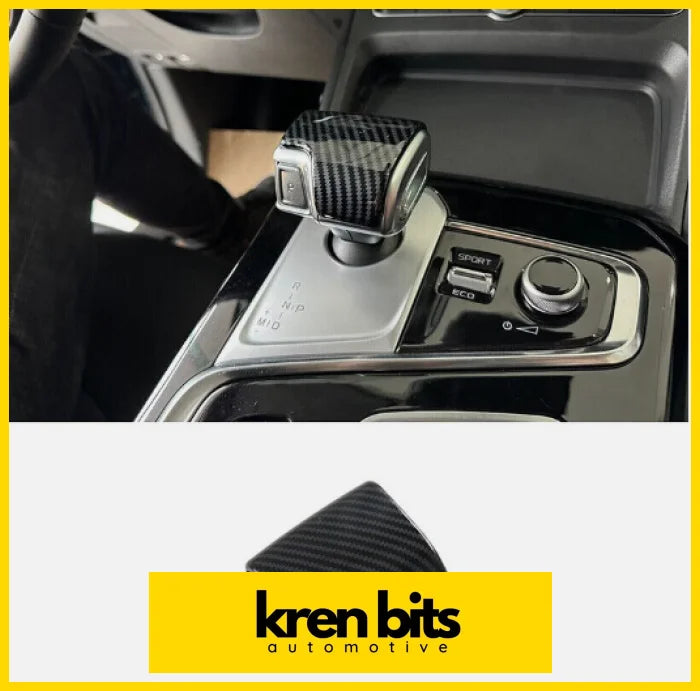Isuzu D-Max 2023 Carbon Fibre Gear Knob Cover Kren Bits