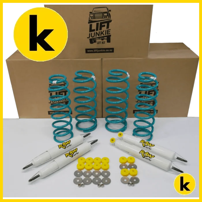 Lift Junkie 2’’ Lift Kit to suit Nissan Patrol Y60 SWB 1988 + Lift Kit