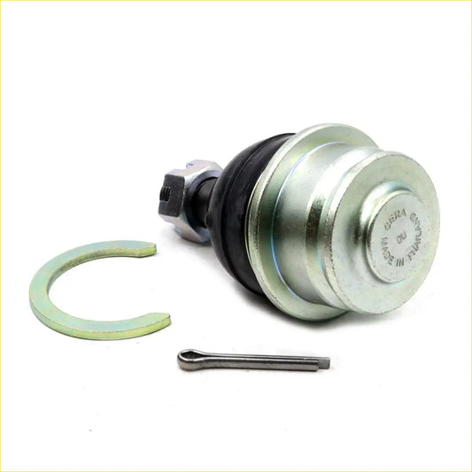 Lower ball joint assembly for toyota hilux ute 2004-2016 silver metallic ball joint with black rubber boot and retaining ring pin